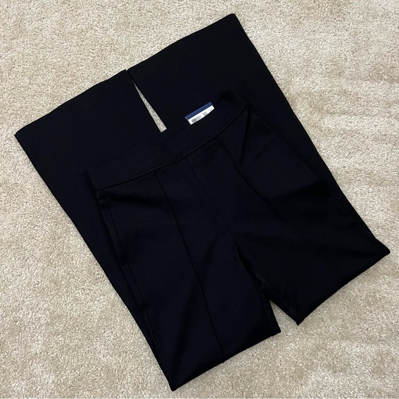 Modern Ambition High Rise Flare Ponte Pant Women's Size Small Black 1765863 NEW - Picture 4 of 16